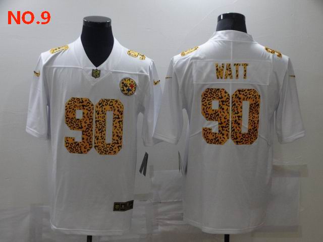 Men's Pittsburgh Steelers #90 T.J. Watt Jersey NO.9;